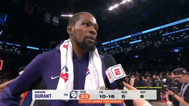 杜兰特：我在篮网学到了很多 会用这段经历帮助太阳变得更好