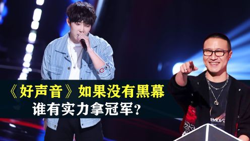 如果中国好声音没有黑幕，你们觉得这十位歌手有实力拿冠军吗？