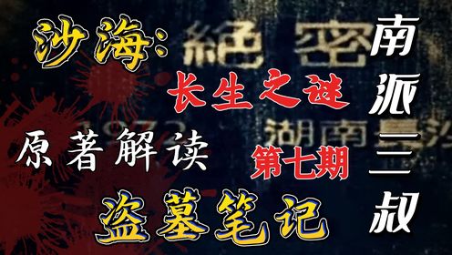 靠费洛蒙提取记忆!黎簇遭遇野鸡脖子,吴邪十年计划彻底暴露!原著解读《盗墓笔记》之《沙海》07_高清1080P在线观看平台_腾讯视频