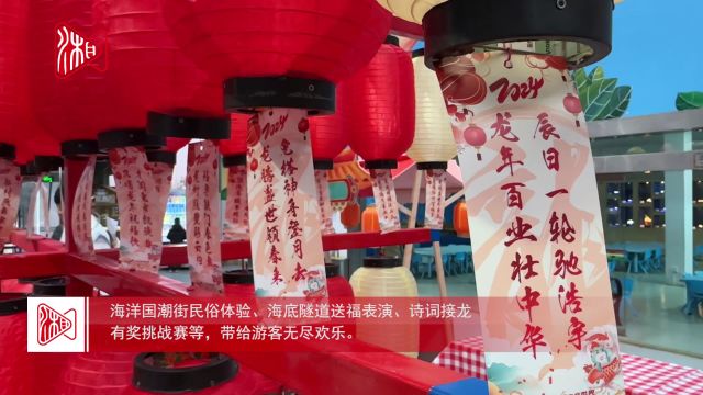 “海龙王”水下送新年祝福啦!