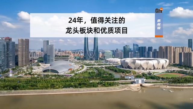 2024年,值得关注的龙头板块和优质项目