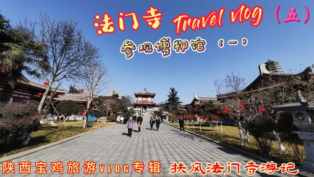 龙年春节陕西宝鸡旅游vlog专辑法门寺游记(五)参观博物馆(一)