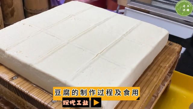 现代工业之——豆腐的制作过程及食用(老王讲糖系列视频)