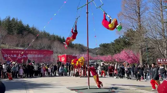 威海荣成市:民俗庙会闹盈盈