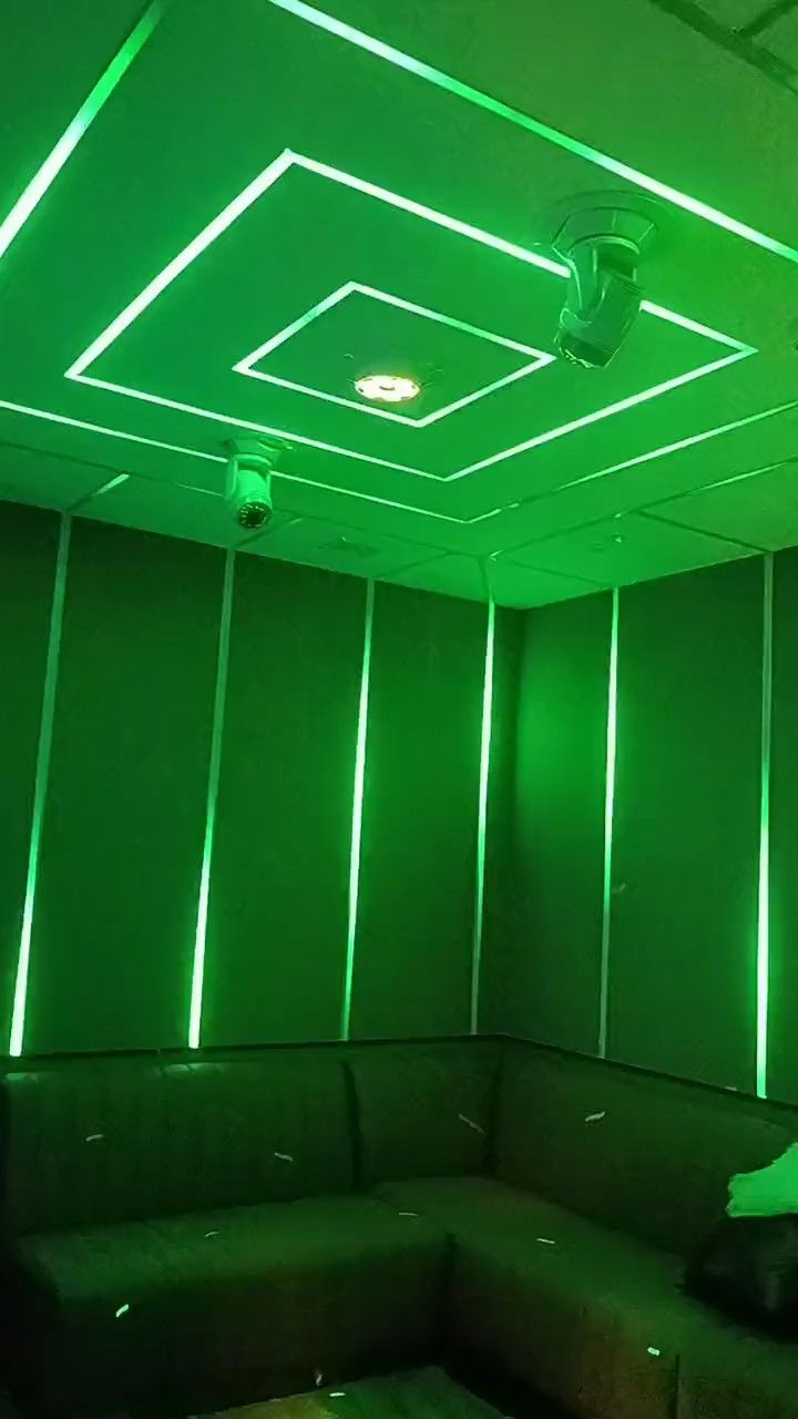 上海ktv包房派对房嗨房麦爵士madrix麦觉仕幻彩灯条灯带智能像素灯