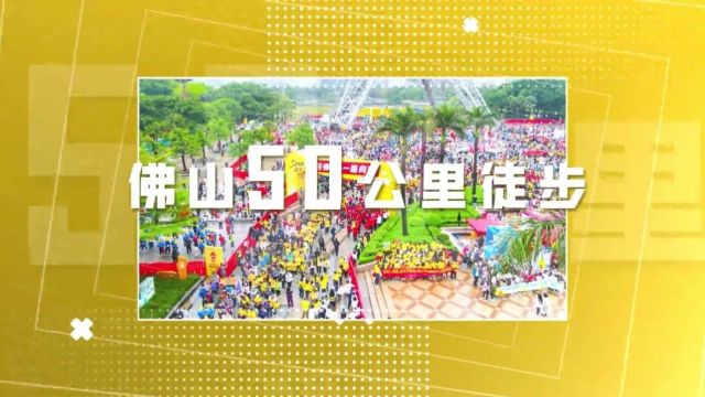 今天开始报名!佛山50公里徒步活动三水线路公布!