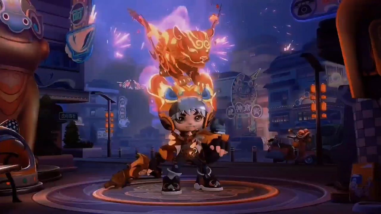 鲁班新皮肤竟自带宠物