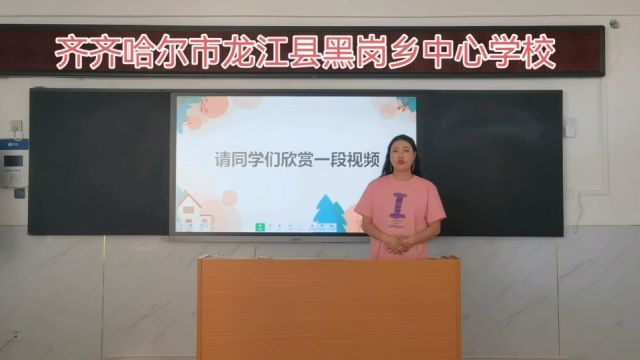 黑龙江省齐齐哈尔市龙江县黑岗乡中心(无生课堂比赛)