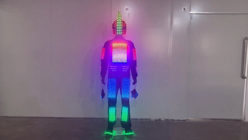 LED机器人发光服装