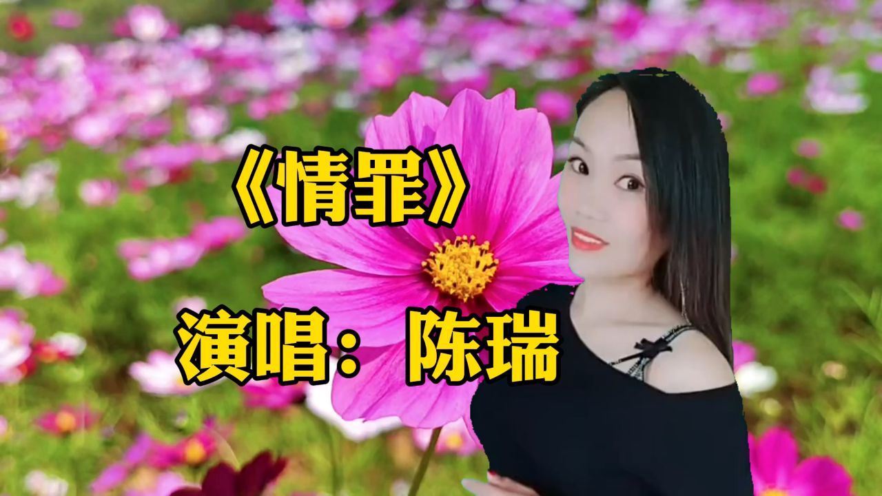 一首《情罪》陈瑞新歌太好听了,旋律优伤,歌词伤感