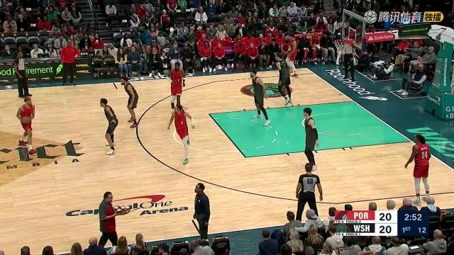 2023/24赛季NBA常规赛：开拓者 VS 奇才 全场回放