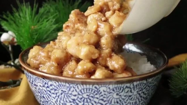 美味丼来了~豆腐+肉,好吃得根本不够!