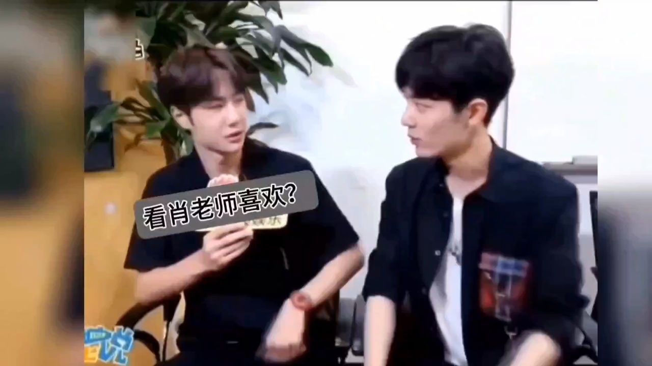 肖战王一博#博君一肖#战山为王,看肖老师喜好