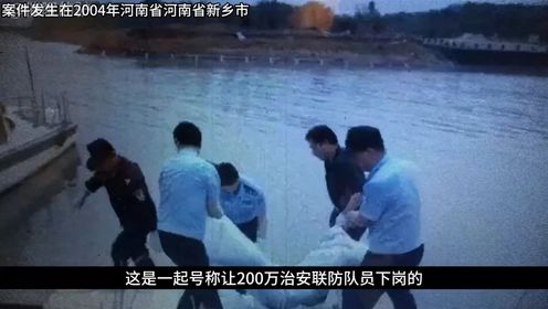 河南省新乡市的刑事案件： 这是一起号称让200万治安联防队员下岗的特大刑事案件
