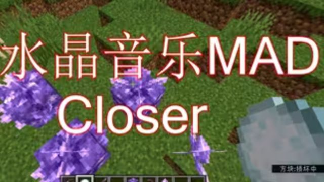 【全网首发】我的世界1.17快照 紫水晶音乐MAD :Closer