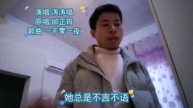 一首邰正宵的歌曲一千零一夜,歌词句句深入人心,分享给大家