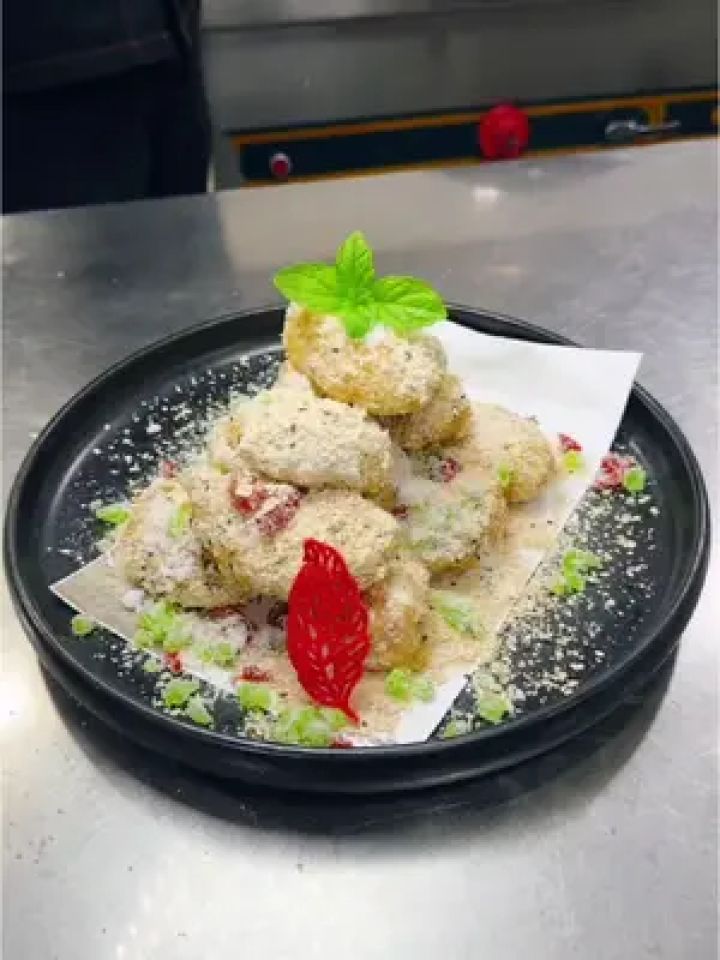 麦香琉璃茄盒 #真材实料才能做出好味道 #做菜我是认真的努力做好每一