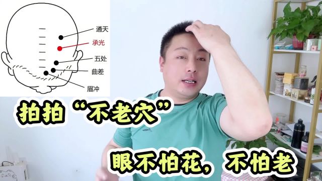 拍拍“不老穴”,眼睛不怕老不怕花,看世界都清晰了