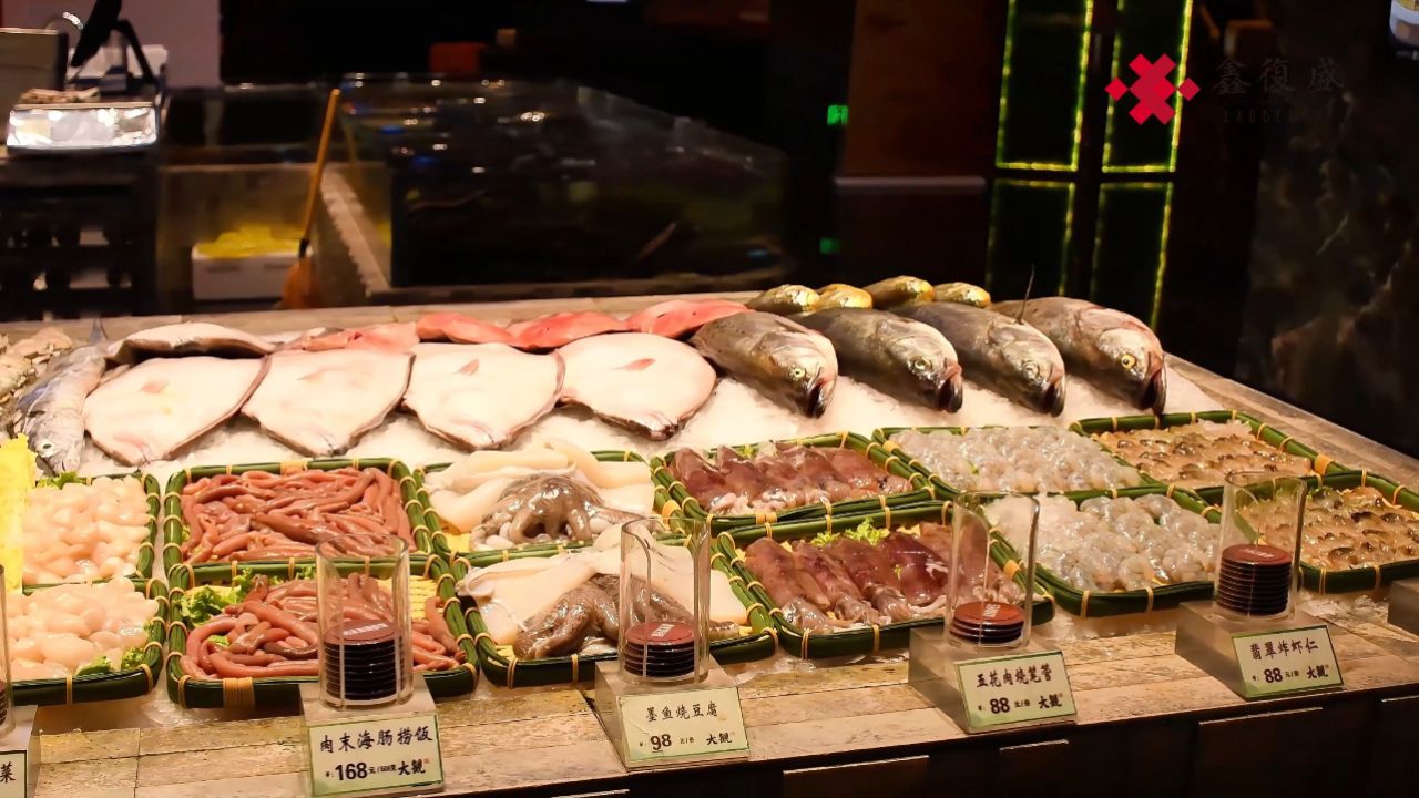 在青岛当然要来鑫复盛酒店吃海鲜啦!