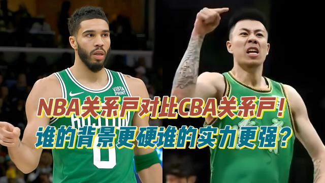 NBA关系户对比CBA关系户,谁的背景更硬谁的篮球实力更强?