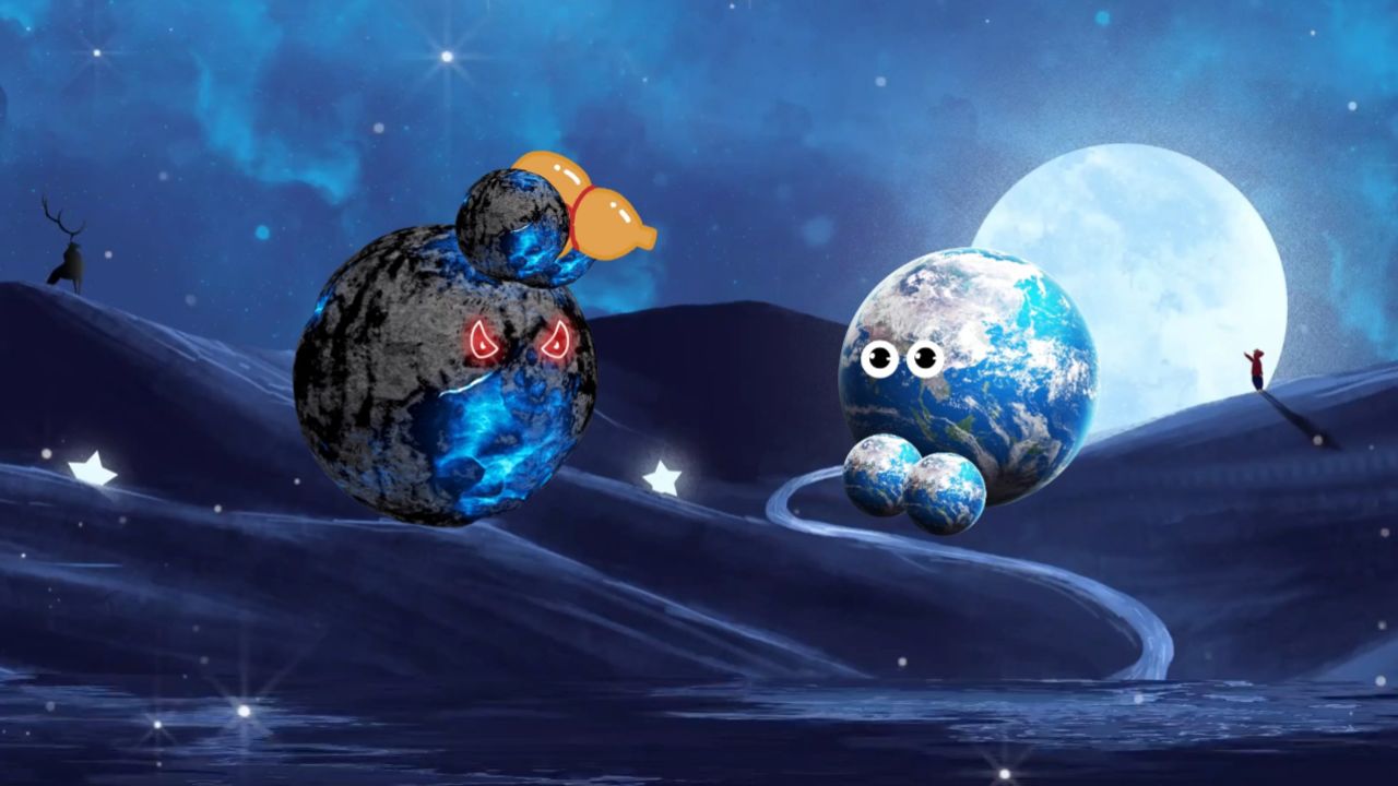 超级好看的星球动画