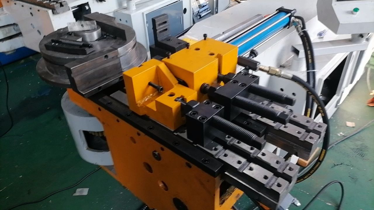 单头液压63扁铁扁钢方管弯管机设备.