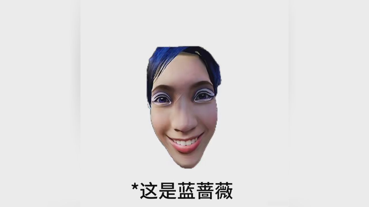 使命召唤手游 蓝蔷薇超绝表情