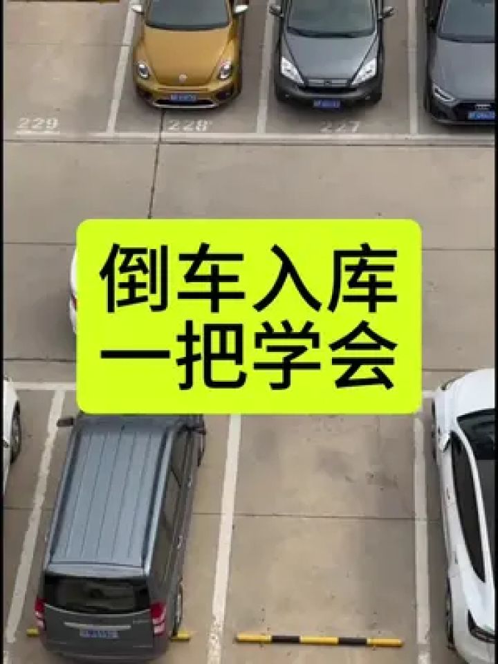 常用的倒车入库,非常简单的倒车入库技巧 #实用倒车入库技巧 #北京