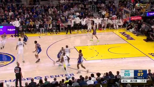 《金州勇士》【回放】NBA常规赛：步行者vs勇士第4节中文解说回放