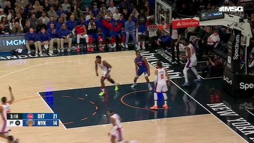 《NBA全场集锦》 NBA常规赛：活塞vs尼克斯第1节中文解说回放