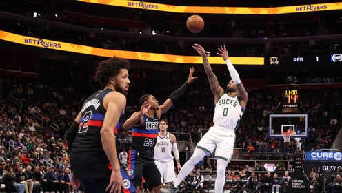 《NBA全场集锦》【纯享】雄鹿vs活塞精华回放 利字组合砍55分雄鹿三节打卡轻取活塞