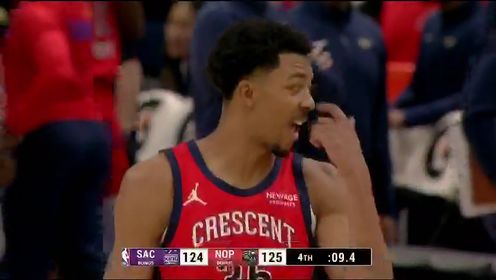 《NBA全场集锦》NBA常规赛：国王vs鹈鹕第4节英文原声回放