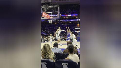 《费城76人》极限漂移后仰跳投 魔仙哥第一球敲开NBA大门