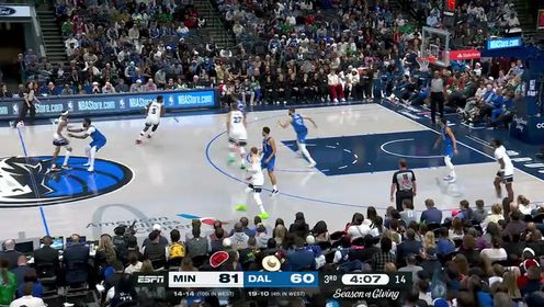 《达拉斯独行侠》【回放】NBA常规赛：森林狼vs独行侠第3节中文解说回放