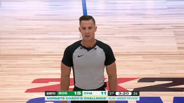 NBA夏季联赛：凯尔特人vs黄蜂第1节英文原声回放
