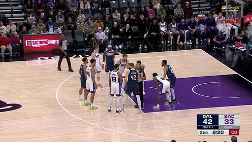 《NBA全场集锦》【回放】NBA常规赛：独行侠vs国王第2节中文解说回放