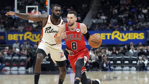 《NBA全场集锦》【纯享】公牛vs活塞精华回放 武切维奇携手拉文合砍54分战胜活塞