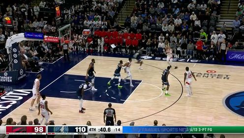 《NBA全场集锦》【回放】猛龙vs森林狼第4节英文原声回放
