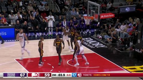 《NBA全场集锦》【球星】德罗赞vs老鹰集锦 27+8创国王生涯单场得分新高