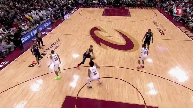 NBA季后赛：魔术vs骑士第4节英文原声回放
