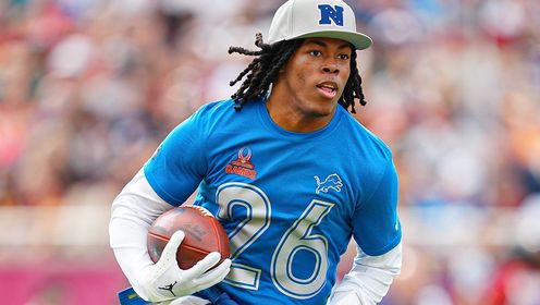 NFL赛事_24/25赛季NFL职业碗腰旗橄榄球对抗赛_【集锦】快乐第一!吉布斯胜利抄截引美联“清空替补席”国联76-63取胜美联_高清 ...