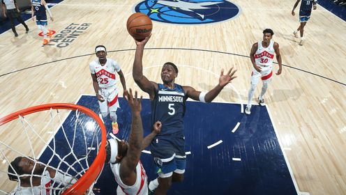 《NBA全场集锦》【纯享】猛龙vs森林狼精华回放 爱德华兹兰德尔合砍48分主场战胜猛龙