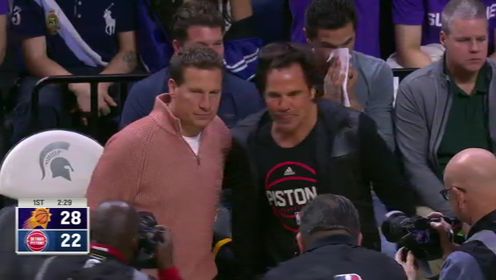 《NBA全场集锦》【回放】NBA季前赛：太阳vs活塞第1节英文原声回放