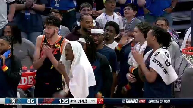 NBA常规赛：独行侠vs雷霆第4节中文解说回放