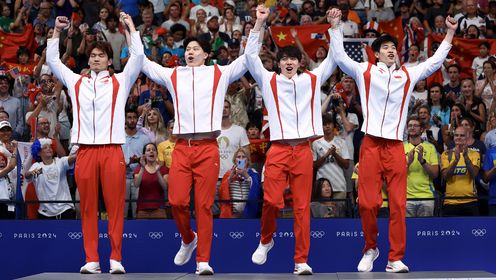 力争上游_第19金中国游泳男团巴黎奥运会游泳男子4x100米混合泳接力决赛_【中国星耀】四大型男登上领奖台!中国队加冕男子4x100米混合泳 ...