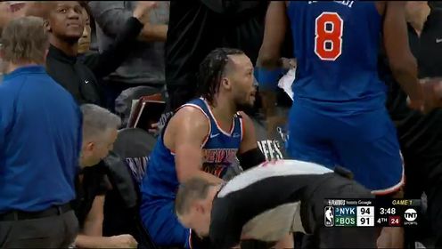 《波士顿凯尔特人》NBA东部半决赛：尼克斯vs凯尔特人G1第4节英文原声回放