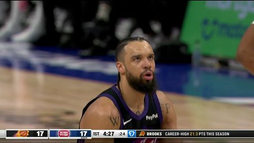 01月16日 NBA常规赛 太阳vs活塞 NBA录像回放