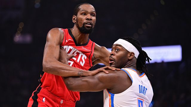 杜兰特vs雷霆集锦 10投6中轻取20+4