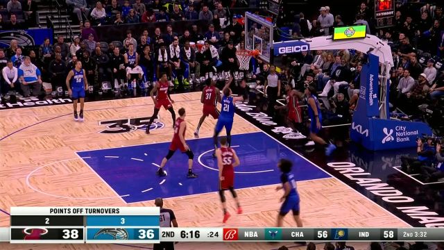 内线予取予求！ 大瓦格纳连续冲击内线连得四分