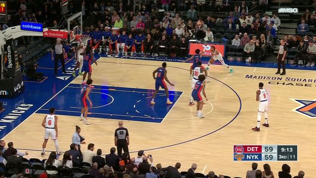 布伦森vs活塞集锦 42+6+8天神下凡掌控比赛